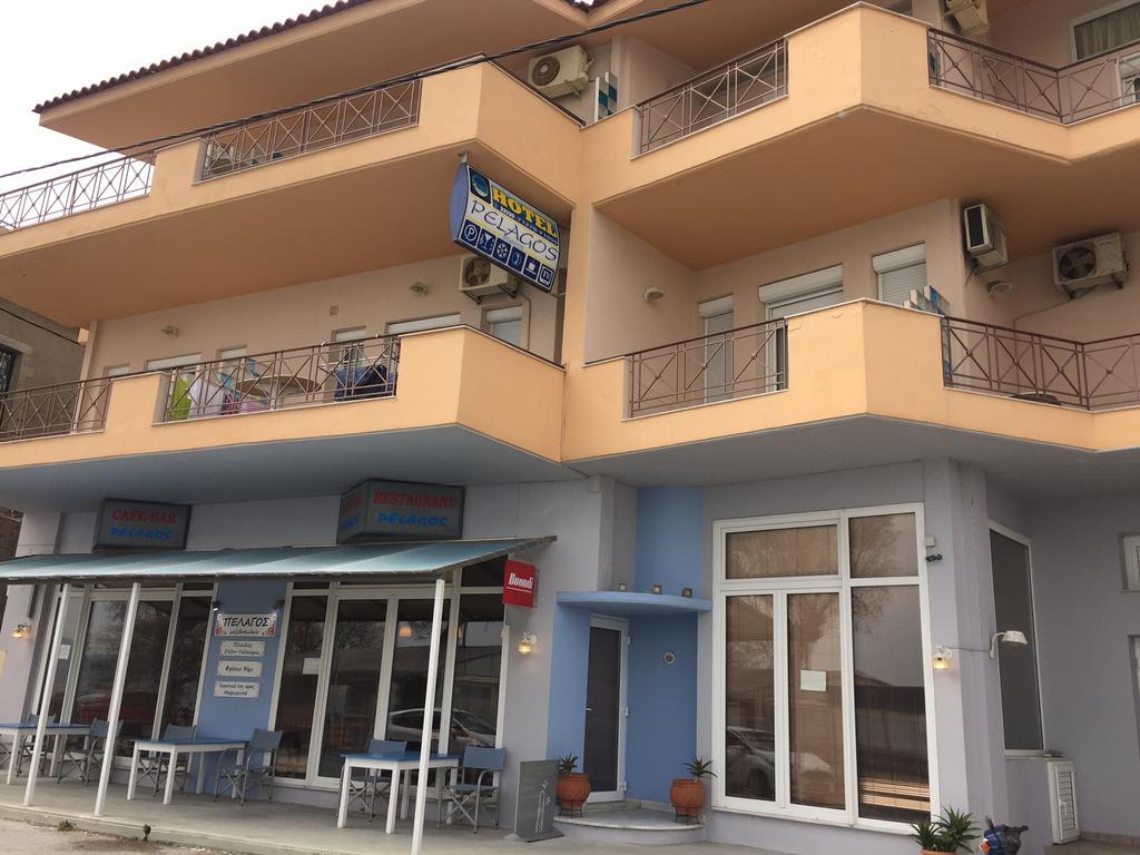 Hotel Pelagos Studios Platána Exteriör bild